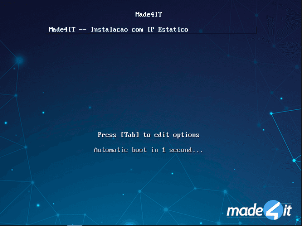 Boot da ISO personalizada